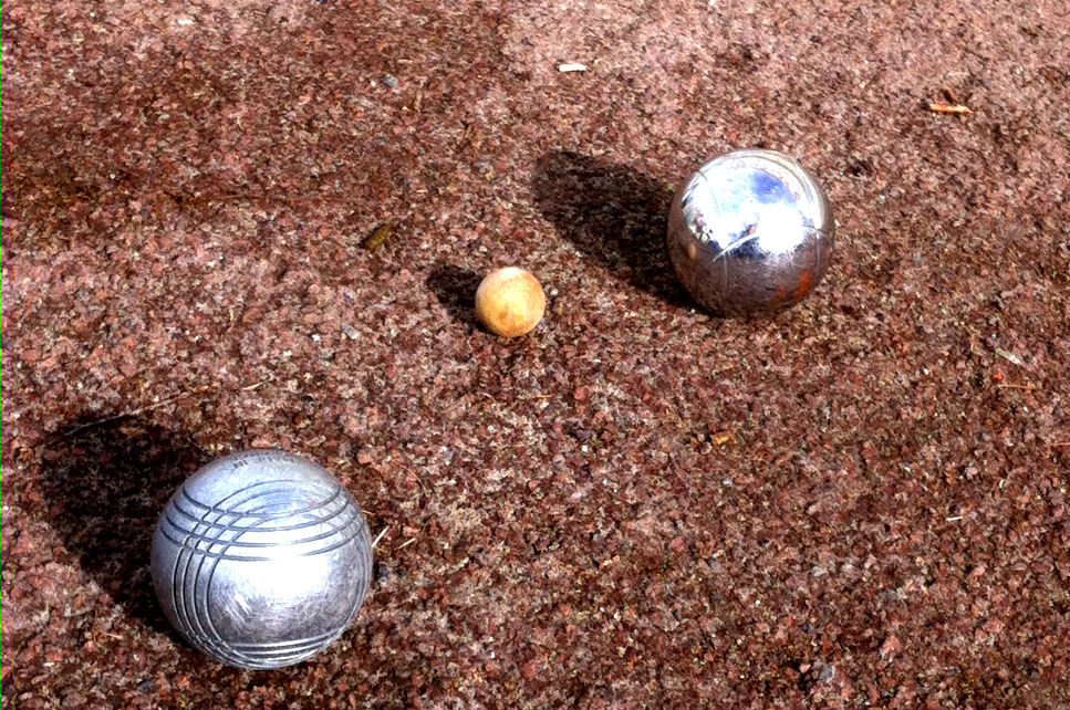 Jeu de pétanque pour enfants