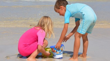 jeux plage enfant